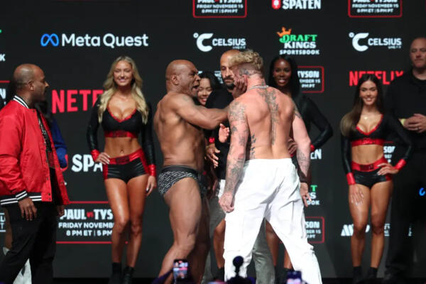 Mira la bofetada que Mike Tyson le pegó a Jake Paul