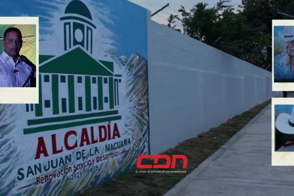 De su lado, Manuel del Villar uno de los hijos del excongresista agradeció a las autoridades municipales por la iniciativa. Foto: CDN Digital 