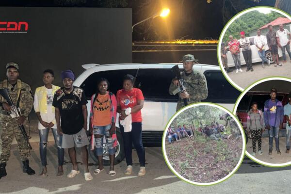 Montecristi apresaron a otro haitiano que alegadamente dirigía un grupo de once indocumentados. Foto: CDN Digital 