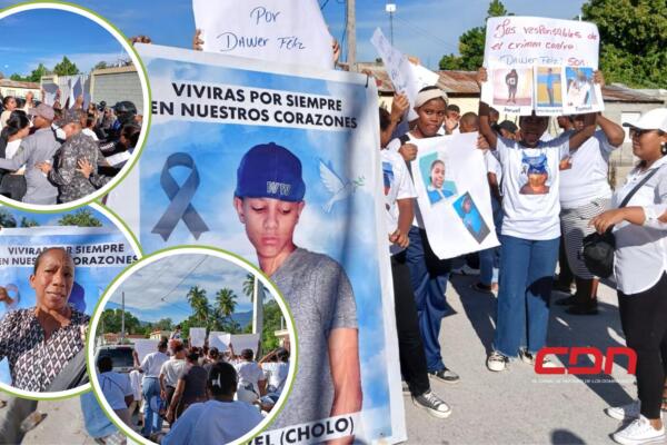 Hilario Feliz Cuevas, padre del fallecido, exigió la destitución del director del centro. Foto: Fuente externa 