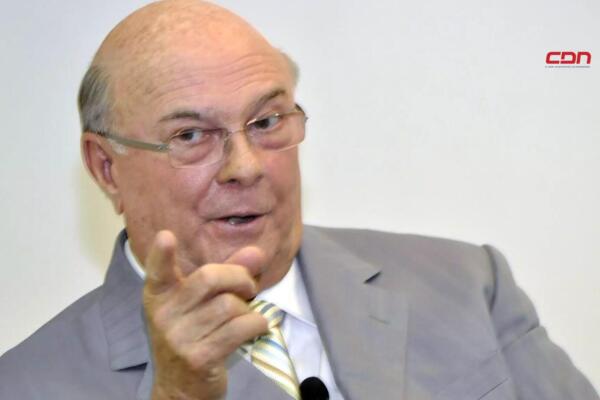 El expresidente de la república, Hipólito Mejía.