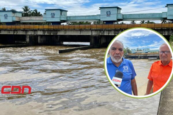 que todas las instalaciones han estado en alerta por las lluvias que han estado cayendo en esta zona. Foto: CDN Digital 