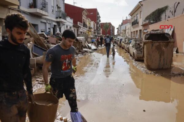Aumentan a 217 las víctimas mortales por la DANA en Valencia.(foto, fuente externa)