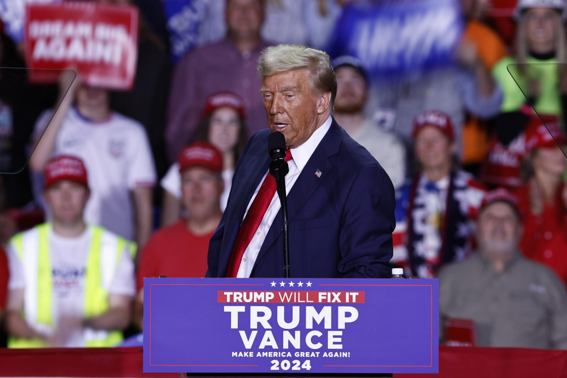 Fotografía de archivo del presidente electo de EE.UU., Donald Trump.