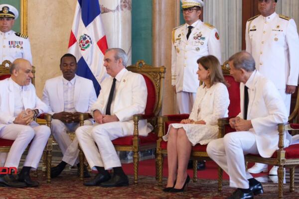 Presidente Abinader recibe cartas credenciales de siete nuevos embajadores. (foto, fuente externa)