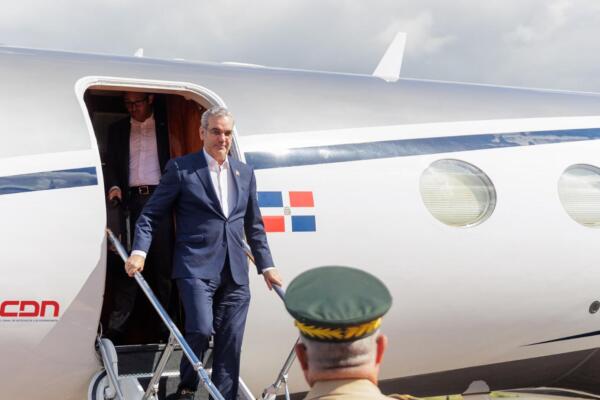 Presidente Abinader regresa a RD tras visita a Qatar. (foto, fuente externa)