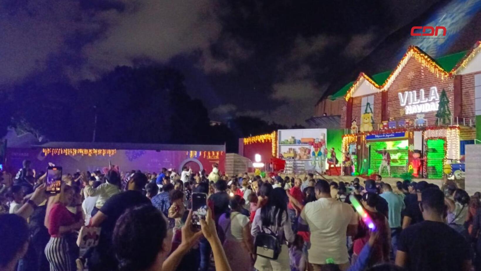 Reportan récord de asistencia a Villa Navidad: Más de 600 mil personas han visitado este año 