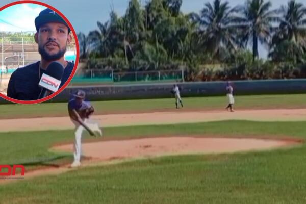 José Almonte destaca la integración de niños y jóvenes al béisbol en La Guayiga. (foto, fuente externa)