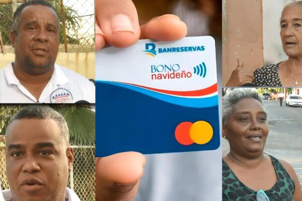 Residentes del sector Villa Francisca se quejan de la entrega de los Bonos Navideño.