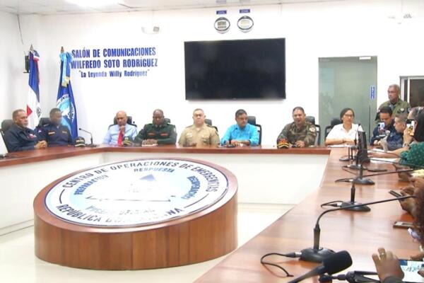 El Centro de Operaciones de Emergencia (COE), junto a Digesett e Intrant, lanzó el Operativo Navideño Conciencia por la Vida 2024. Foto: CDN Digital