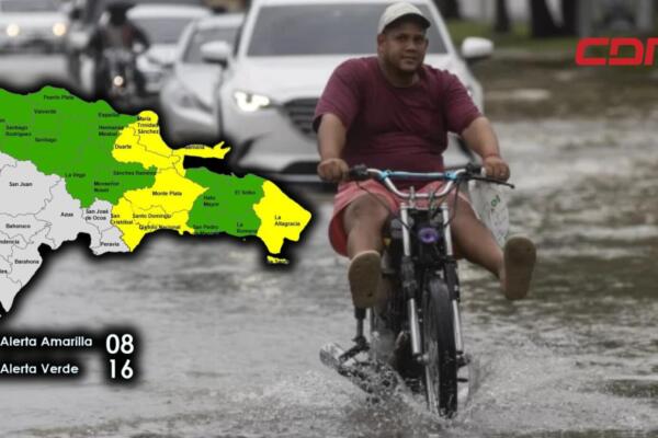 Fuertes lluvias, según Centro de Operaciones de Emergencias (COE).