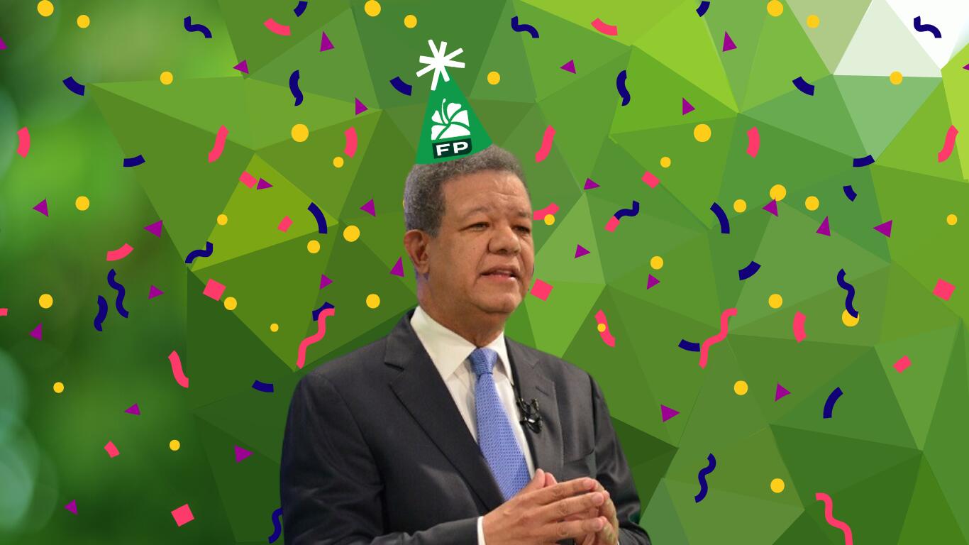 El expresidente Leonel Fernández recibió cantos de cumpleaños y felicitaciones en su evento festivo en Funglode.