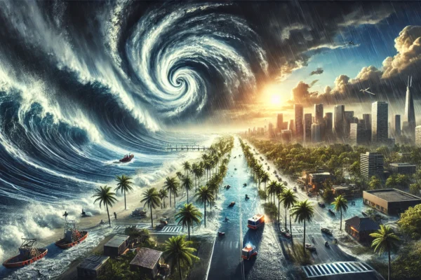 Fenómenos extremos afectaron al mundo en el 2024 temporada ciclónica muy activa en el atlántico