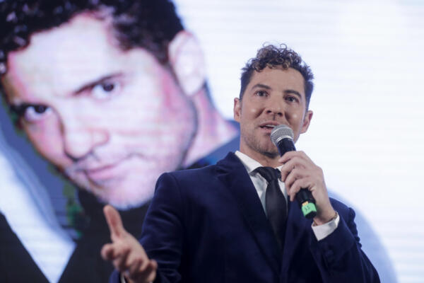 El cantante español David Bisbal.
EFE/Isaac Esquivel