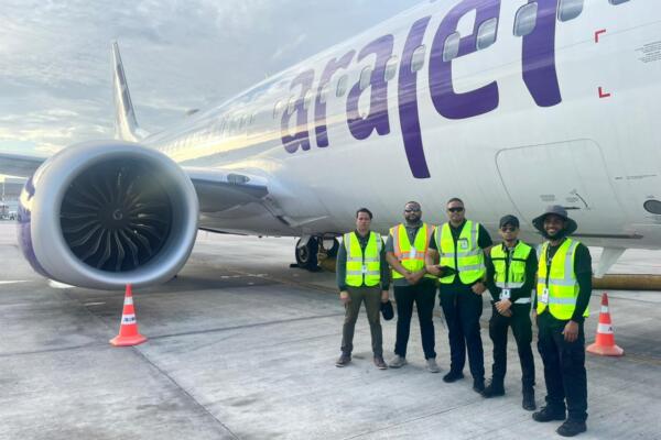 Equipo Arajet que participó de entrenamiento Boeing
Foto: fuente externa