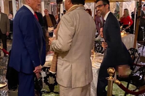 Frank Jorge Elias junto al presidente electo Donald Trump
Foto: fuente externa