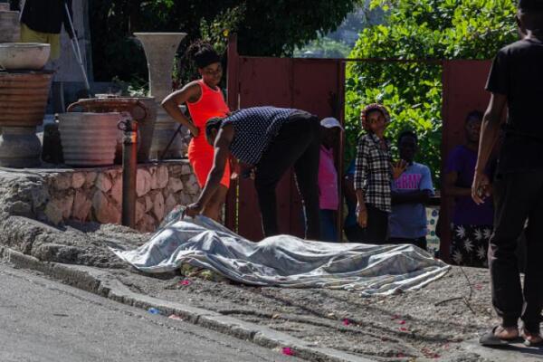 Miembros de una pandilla asesinaron este pasado fin de semana al menos a 110 personas en Cité Soleil, una de las comunidades de Haití.