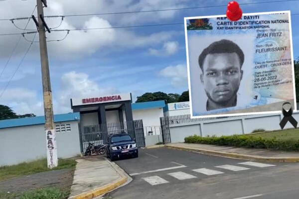 Jean Fritz Fleurissaint, de 28 años, falleció tras un extraño diagnóstico, qué familiares atribuyen a un caso de brujería en Hato Mayor.