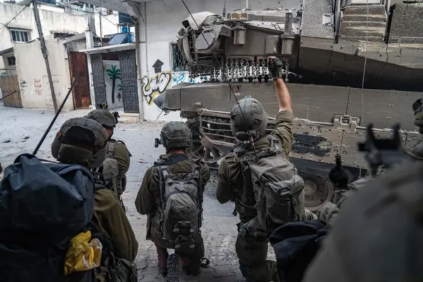 Ejército israelí de varios soldados israelíes durante sus operaciones de última hora en la franja de Gaza. EFE/ Ejército de Israel (IDF)