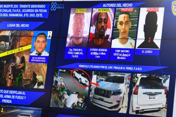 MP solicita prisión preventiva contra implicados en homicidio de segundo teniente FARD