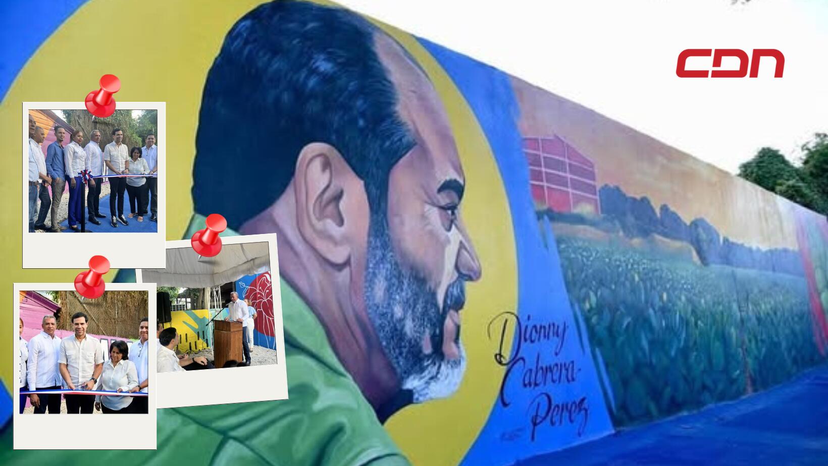 Inauguran Paseo de los Colores en Navarrete como homenaje a Dionny Cabrera