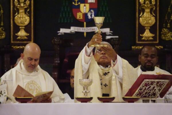 Monseñor Francisco Ozoria ofició la misa del Año Jubileo 2025
Foto: fuente externa