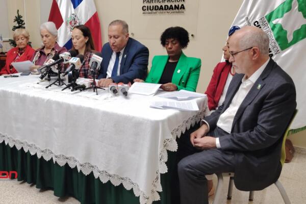 Participación Ciudadana presentó este lunes su balance sobre el año 2024.(foto, fuente externa)