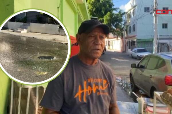 Reiteran que están desesperados porque se corrija esa falla que afecta al sistema de drenaje pluvial en la comunidad. Foto: Fuente externa 