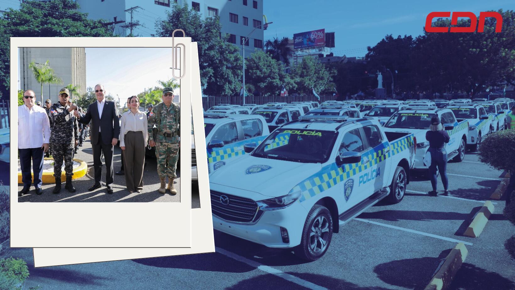 Luis Abinader fortalece seguridad con nuevas unidades para Operativo Navideño 2024