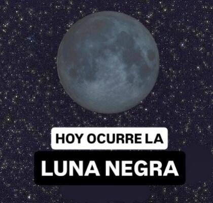  Jean Suriel anunció que esta noche la Luna Negra.