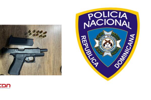 Policía Nacional ocupa pistola y decomisa drogas en operativo. (foto, fuente externa)