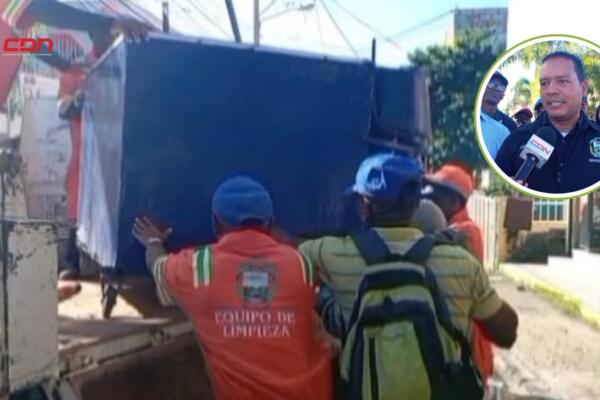 Las autoridades habían notificado a las personas que ocupan los espacios, según se informó. Foto: Fuente externa 