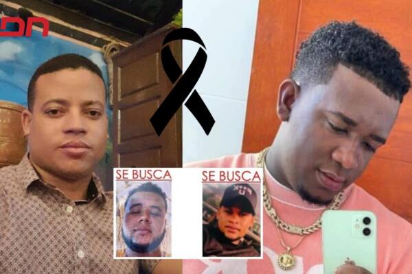 Segundo teniente policial, Meregildo Antonio Espinosa Segura, y el joven Bryan Adonis Ferreras Feliz, muertos durante tiroteo. 