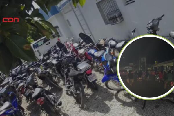 Durante el operativo también confiscaron 60 motocicletas que participaban en carreras callejeras ilegales. Foto: Fuente externa 
