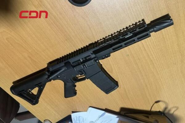 Ocupan arma de fuego de alto calibre en Moca.