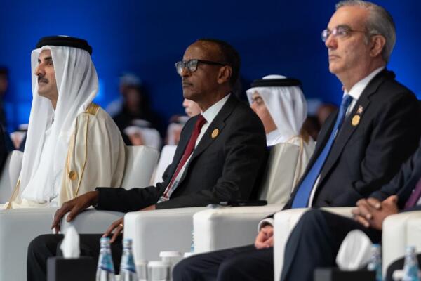 Presidente Abinader agota primera jornada de agenda en Qatar