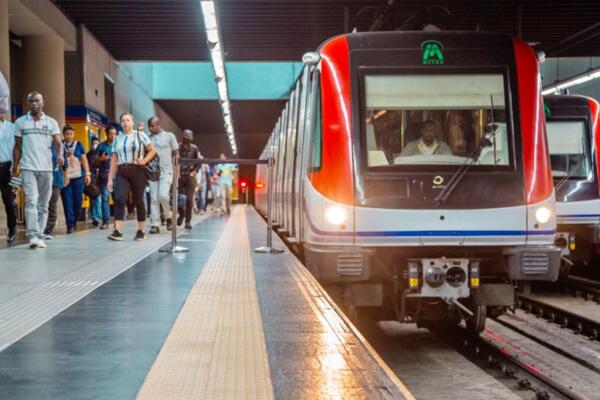 Reportan avería en la Línea 2 del Metro de Santo Domingo 