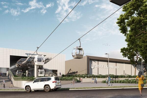 El Gobierno dominicano ha iniciado la construcción de la línea 3 del Teleférico de Santo Domingo, desde el km 9 hasta el puerto de Haina.