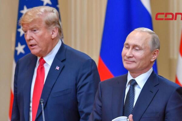 Donald Trump, presidente electo de Estados Unidos y Vladímir Putin, mandatario ruso.