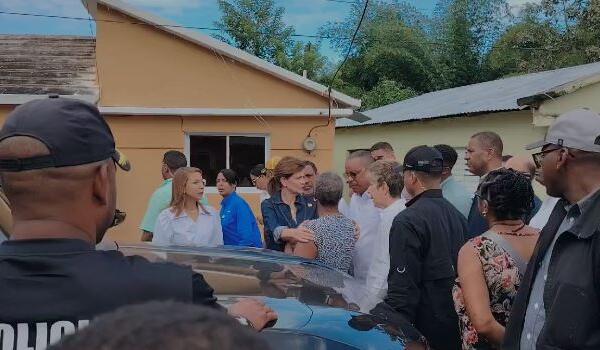 Vicepresidenta recorre zonas afectadas por inundaciones en Puerto Plata