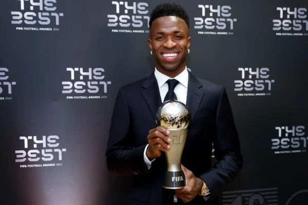 Vinicius Junior es el premio The Best 2024