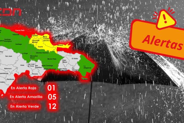Estas condiciones continúan generando concentraciones nubosas, provocando lluvias moderadas a fuertes.