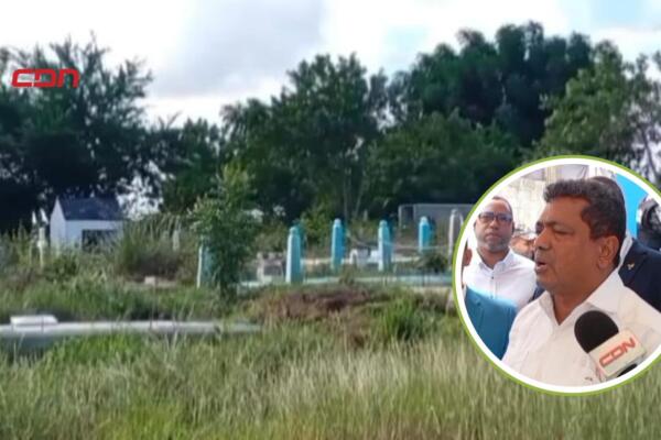El arrabalizado cementerio municipal de los Alcarrizos se encuentra en una disputa. Foto: Fuente externa 