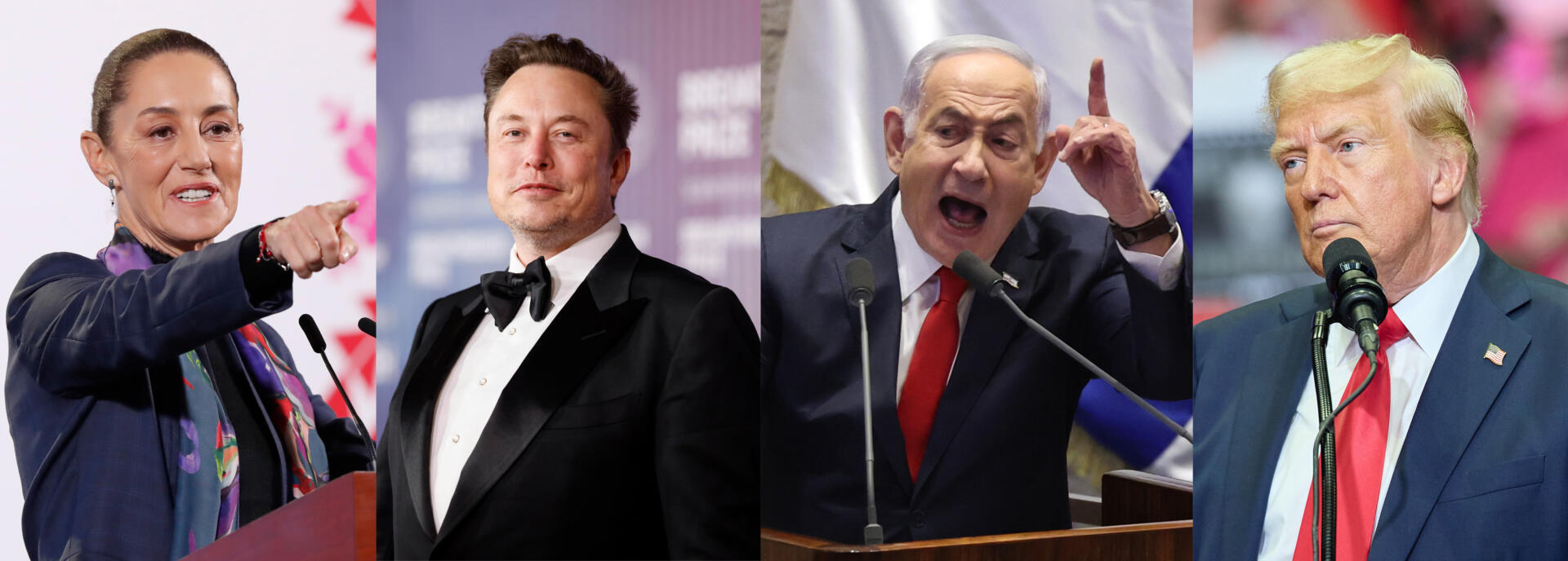 Sheinbaum, Netanyahu, Musk y Trump, entre los candidatos a "persona del año" de Time 2024