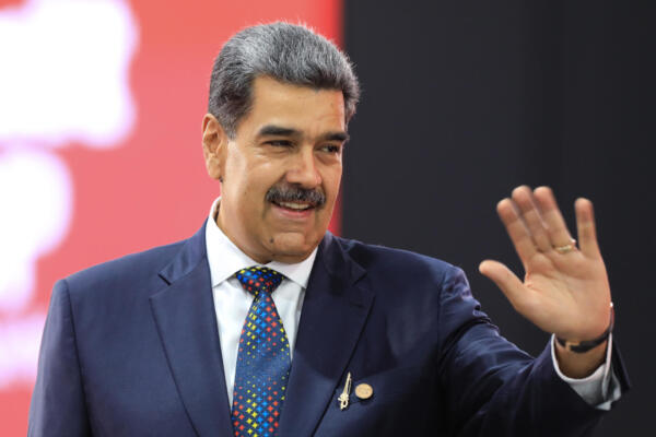Fotografía cedida por Prensa Miraflores del presidente de Venezuela, Nicolás Maduro