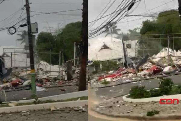 El siniestro se produjo en Sosua, específicamente en Villa Ana María. 