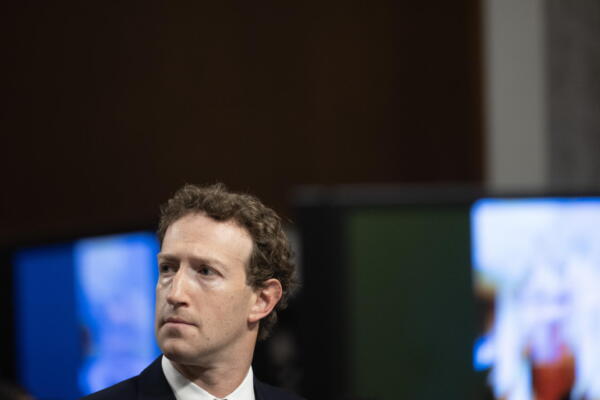 Fotografía de archivo de Mark Zuckerberg.