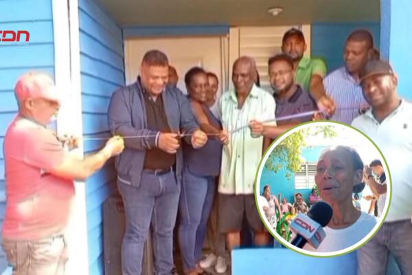 El nuevo hogar de doña Inés está ubicado en el sector La Venezuela del distrito municipal La Cuaba