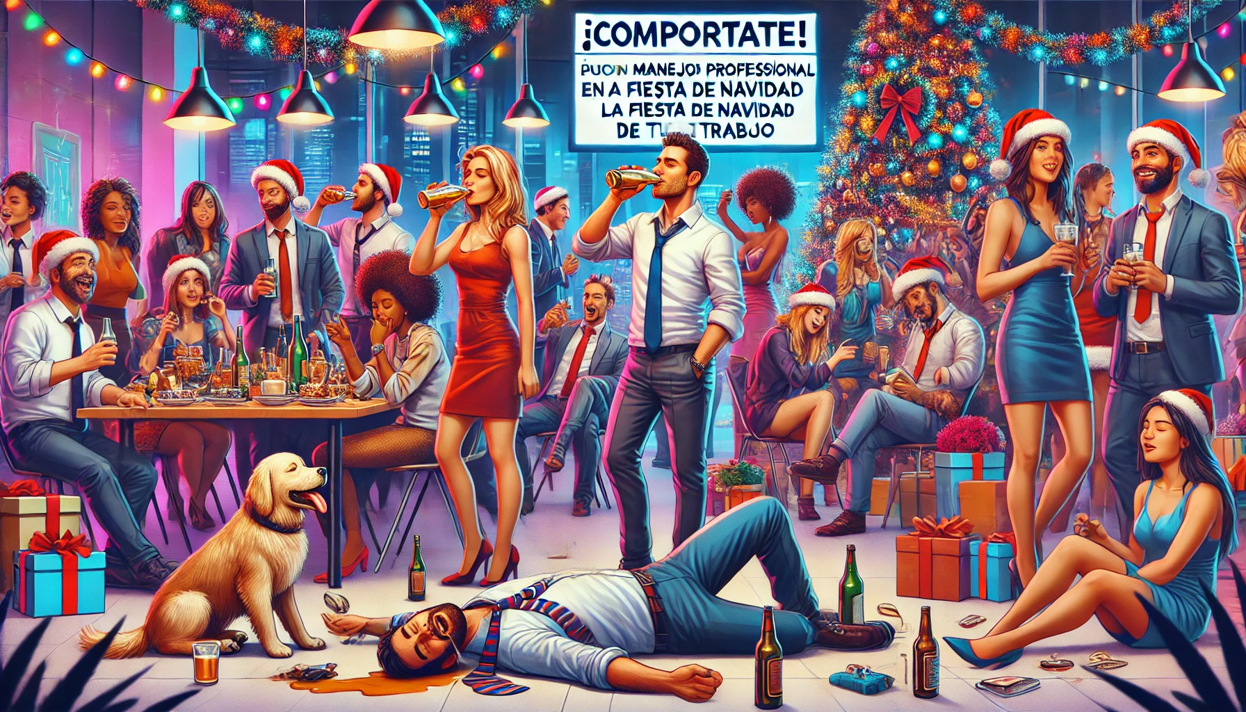 ¡Compórtate! Consejos para un manejo profesional en la fiesta de Navidad de tu trabajo