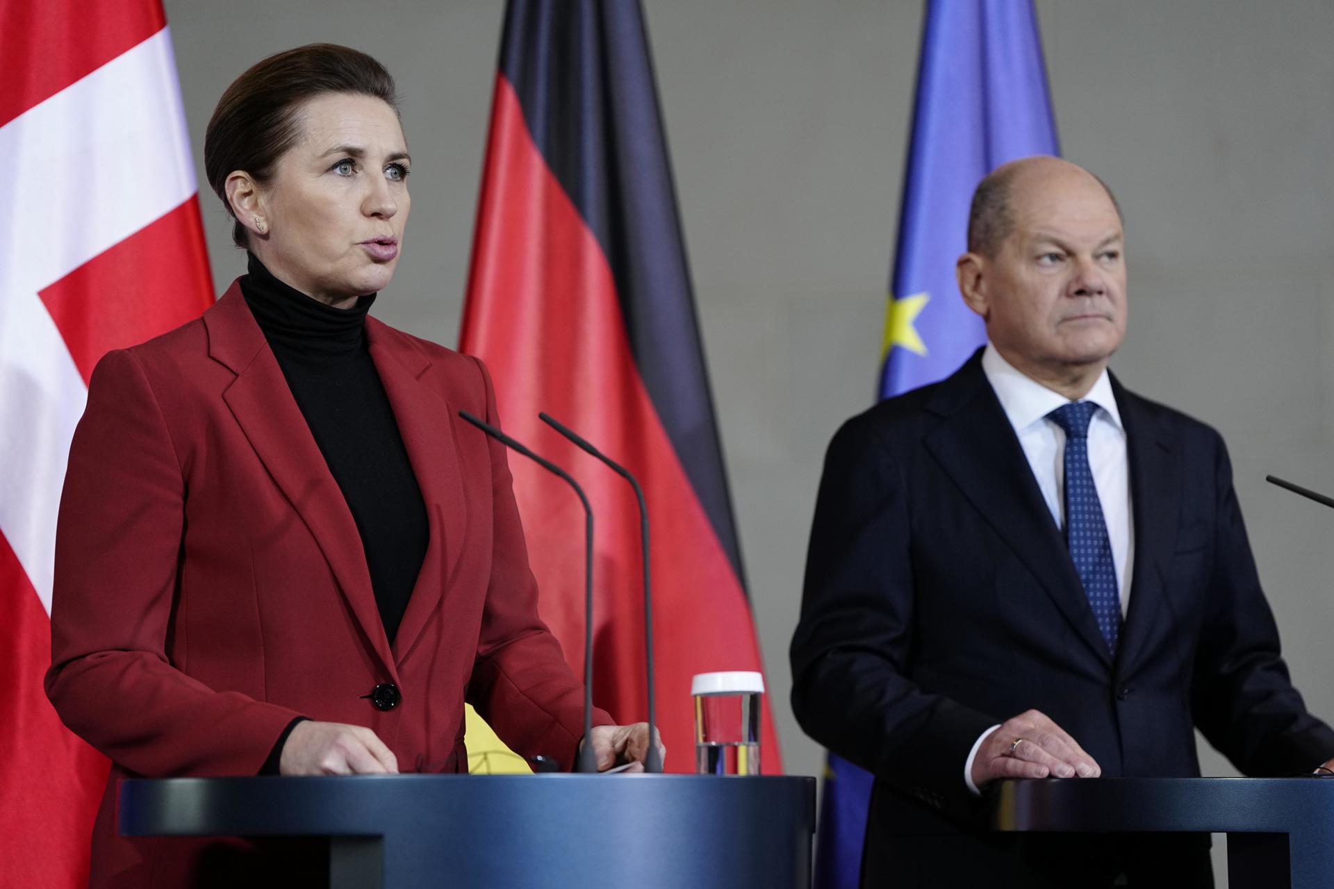 El canciller alemán, Olaf Scholz, condenó nuevamente cualquier aspiración de expansión territorial, venga de donde venga hablando a Trump.